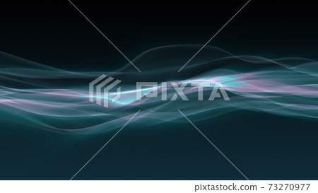 4K背景背景telop廣播Preste風格牆紙波動鬆散河流 73270977