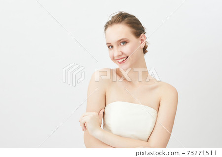 美女拍攝外國女性 照片素材 圖片 圖庫