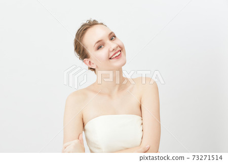 美女拍攝外國女性 照片素材 圖片 圖庫