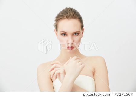 美女拍攝外國女性 照片素材 圖片 圖庫