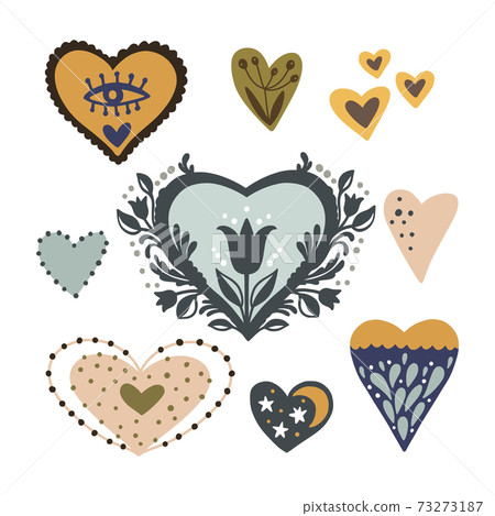 Cartoon Heart vector 73273187