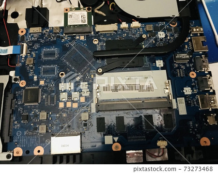 I disassembled the PC. Notebook contents 73273468