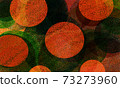 Background image of abstract paint with overlapping circles 73273960