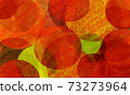 Background image of abstract paint with overlapping circles 73273964