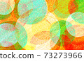 Background image of abstract paint with overlapping circles 73273966