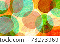 Background image of abstract paint with overlapping circles 73273969