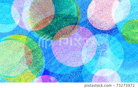 Background image of abstract paint with overlapping circles 73273972