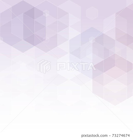 Template for business advertising, design, interior decoration. Textiles, fashion, science, medicine. Image in polygonal style. Easy background image. Light Purple vector pattern with colorful 73274674