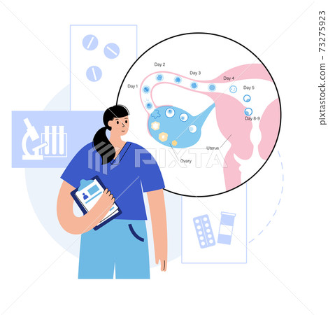 Embryo development concept 73275923