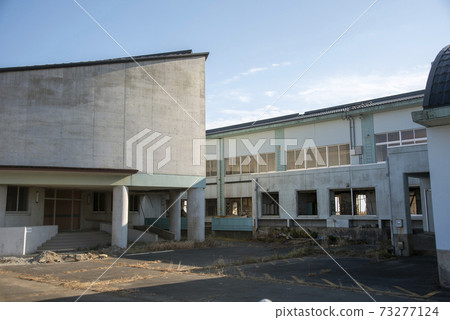 Earthquake Remains in Namie Town, Fukushima Prefecture Ukedo Elementary School Earthquake Remains in Namie Town, Fukushima Prefecture Ukedo Elementary School 73277124