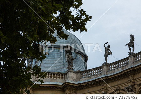 Vajdahunyad Castle in Budapest, Hungary 73278452