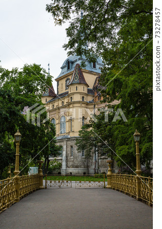 Vajdahunyad Castle in Budapest, Hungary Vajdahunyad Castle in Budapest, Hungary 73278457