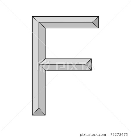 logo three dimensional letter f, vector capital first letter alphabet f logo icon design template logo three dimensional letter f, vector capital first letter alphabet f logo icon design template 73278475