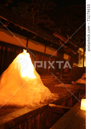Tottori Four seasons walk Winter Chitojuku Snow Festival 73279810