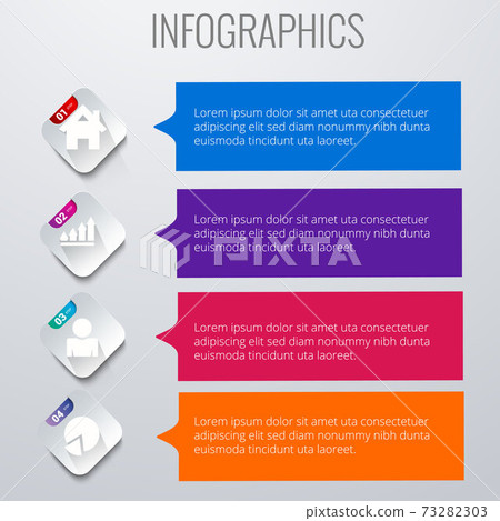 Infographic business concept vector illustration. Creative infographic layout. Infograph vector concept. Abstract infographic elements. Infographic business concept vector illustration. Creative infographic layout. Infograph vector concept. Abstract infographic elements. 73282303