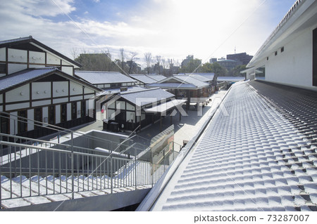 Kumamoto Castle Snow Castle Saien 73287007