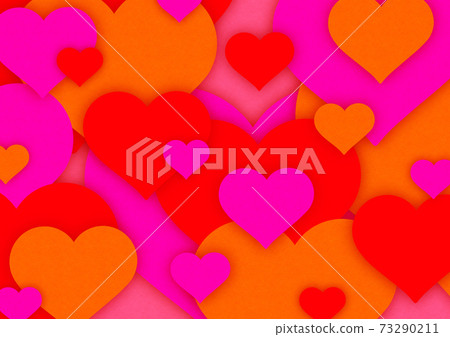 For Valentine's Day ♪ Heart-filled background / wallpaper For Valentine's Day ♪ Heart-filled background / wallpaper 73290211