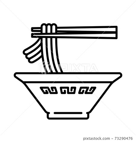 Illustration of ramen Illustration of ramen 73290476