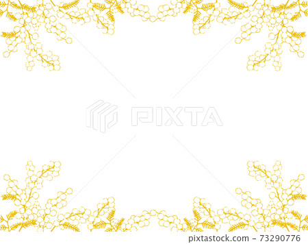 Mimosa frame Mimosa frame 73290776