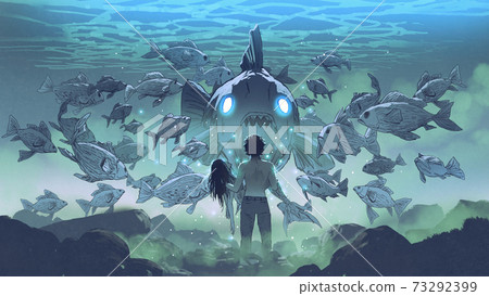 the man who saved mermaid 73292399