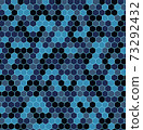 Hexagon Urban Camouflage seamless patterns 73292432