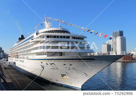 Asuka standing at Yokohama Port Yokohama Kanagawa Prefecture Asuka standing at Yokohama Port Yokohama Kanagawa Prefecture 73292906