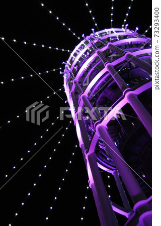 Enoshima lighthouse illumination of Enoshima 73293400