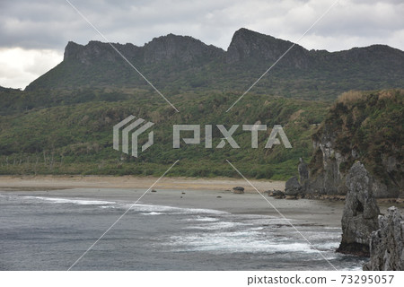Scenery of Cape Hedo in Okinawa, Japan 73295057