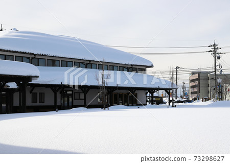 Reiwa第3年Maruoka巴士總站(福井縣坂井市Maruoka鎮)降雪 Reiwa第3年Maruoka巴士總站(福井縣坂井市Maruoka鎮)降雪 73298627