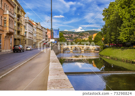 Latin Bridge in Sarajevo - Bosnia and Herzegovina 73298824