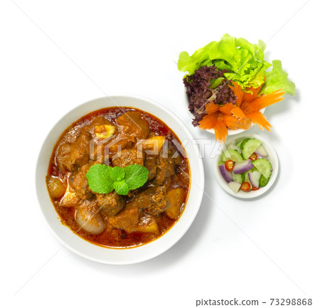 Beef Curry Massaman Asian Food Style Beef Curry Massaman Asian Food Style 73298868