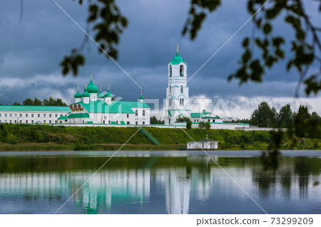 The Svirsky monastery in the village of Old Sloboda - Russia 73299209