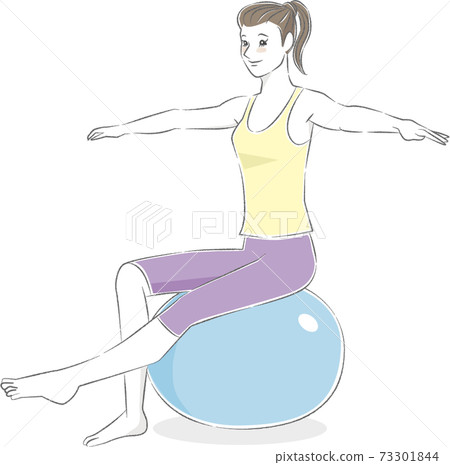 Balance ball_blue ball Balance ball_blue ball 73301844