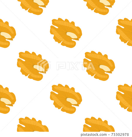 Illustration on theme big pattern identical types walnut Illustration on theme big pattern identical types walnut 73302978