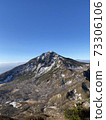 Bandai mountain in early winter 73306106