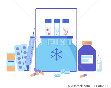 IVF freezing concept 73306585