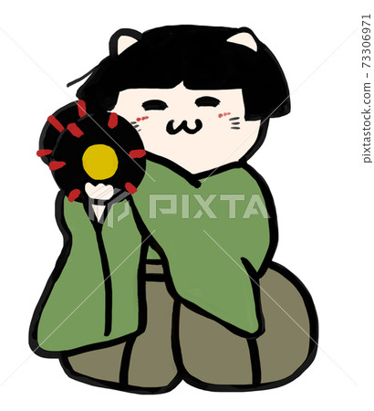 Hina Matsuri Hina娃娃,逗貓的五個音樂家,一個小鼓 Hina Matsuri Hina娃娃,逗貓的五個音樂家,一個小鼓 73306971