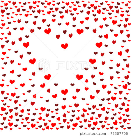 Seamless patterns with red hearts. Seamless background with hearts. Valentine's Day. Gift wrap, print, cloth, cute background for a card. Seamless patterns with red hearts. Seamless background with hearts. Valentine's Day. Gift wrap, print, cloth, cute background for a card. 73307706