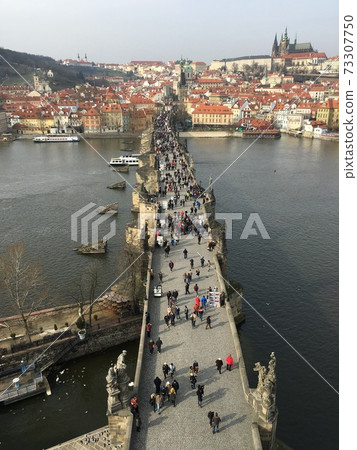 Charles Bridge in Prague, Czech Republic Charles Bridge in Prague, Czech Republic 73307750
