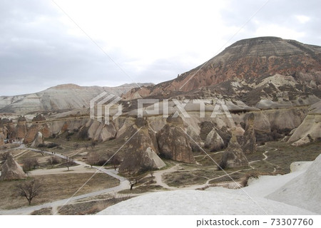 Mysterious scenery of Cappadocia 73307760