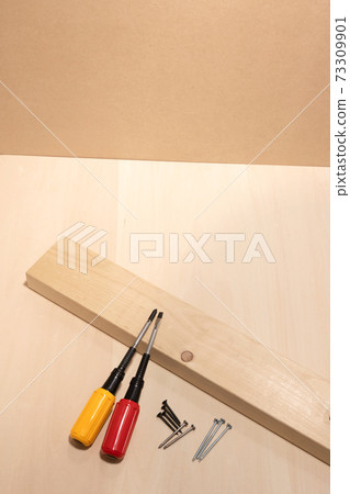 Driver and wood screw DIY home time 73309901