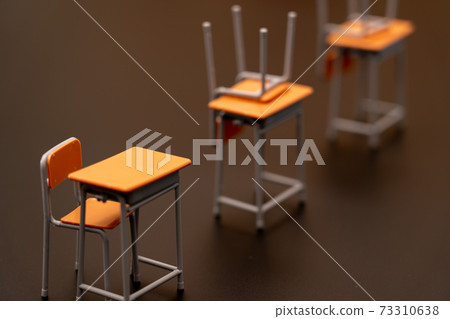 School desk and chair School desk and chair 73310638