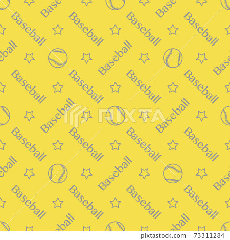 Vector sports seamless pattern with baseball balls Vector sports seamless pattern with baseball balls 73311284