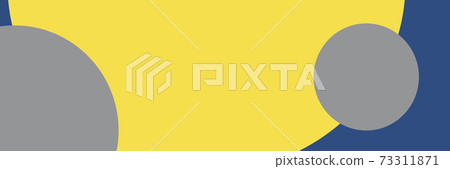 Three color background of trendy colors 2021 and 2020. Yellow, grey and classic blue. Three color background of trendy colors 2021 and 2020. Yellow, grey and classic blue. 73311871