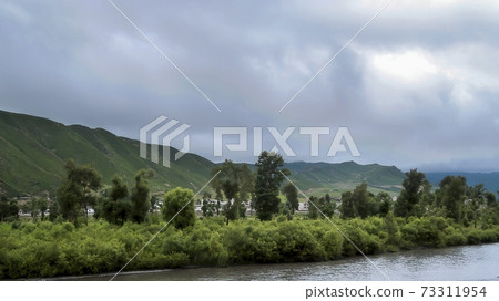 North Korea Namyang District and Tumen River (Tumen River) / Namyang, North Korea North Korea Namyang District and Tumen River (Tumen River) / Namyang, North Korea 73311954