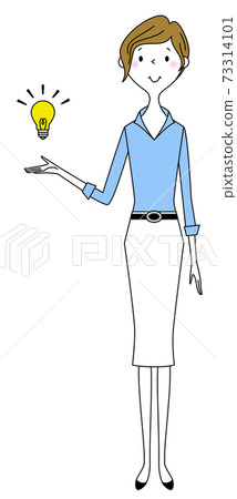 Proposed business woman Proposed business woman 73314101