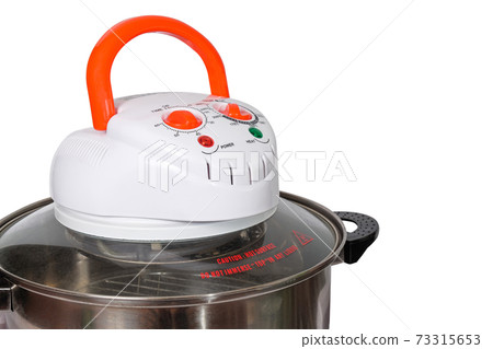 Electric convection oven with stainless pot container ,kitchenware. Electric convection oven with stainless pot container ,kitchenware. 73315653