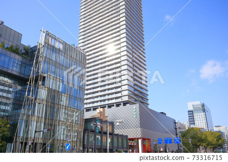 From the Sanzo intersection on Nagoya Fushimi-dori (Misono-za Grand Maison Misono-za Tower, Sakae, Naka-ku, Nagoya City, Aichi Prefecture) 73316715