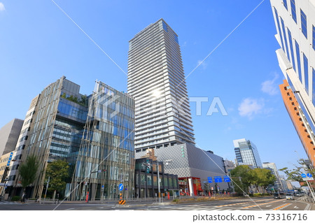 Misonoza Tower seen from the intersection (Misonoza Grand Maison Misonoza Tower, Sakae, Naka-ku, Nagoya City, Aichi Prefecture) 73316716