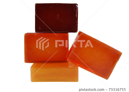 Orange yellow aromatic and fragrant soap bars 73316755